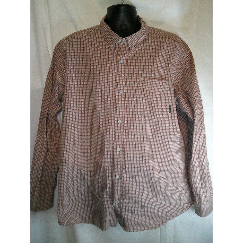 Columbia Plaid Button Down Shirt Long Sleeve Casual Top‎ XL
